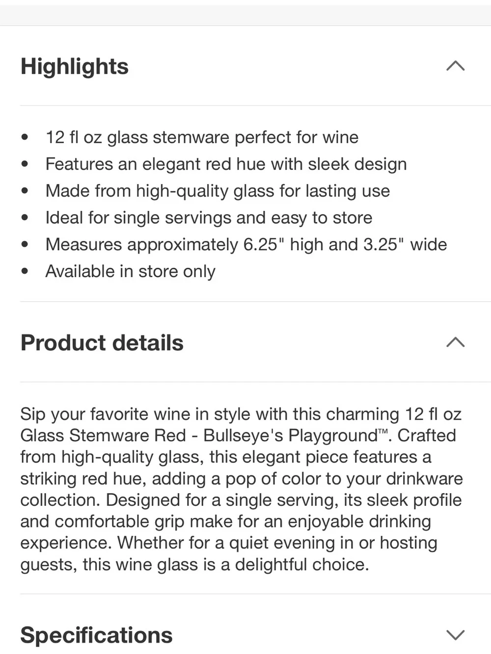 Target Blue Stemmed Goblet with Pressed Glass Pattern - New | 4th of July